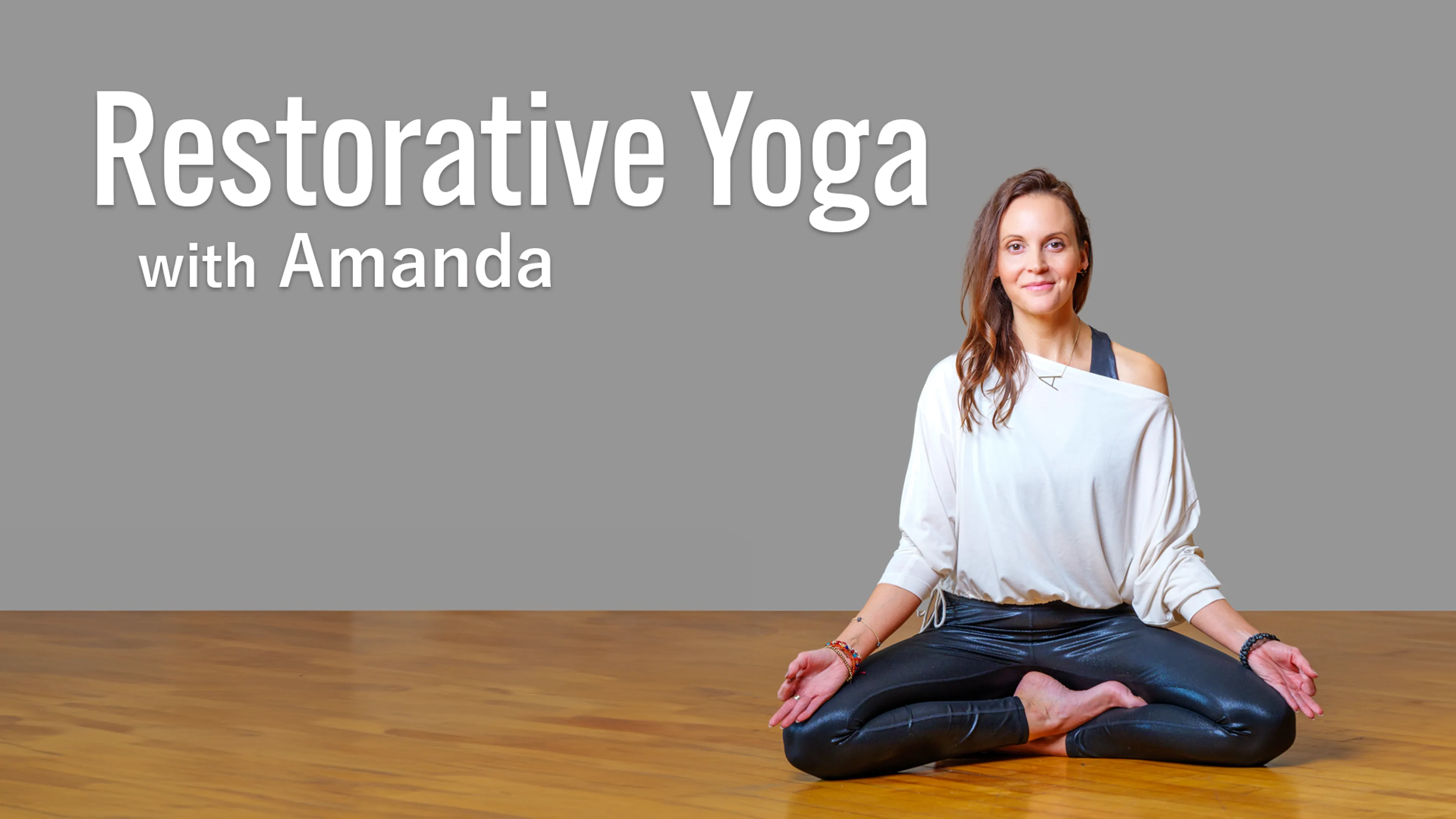 Restorative Yoga with Amanda poster
